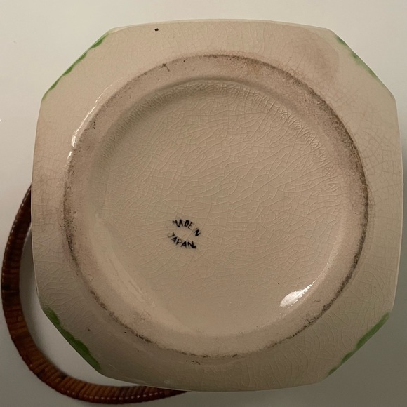 Vintage Japanese biscuit/cookie jar with lid - Picture 10 of 16